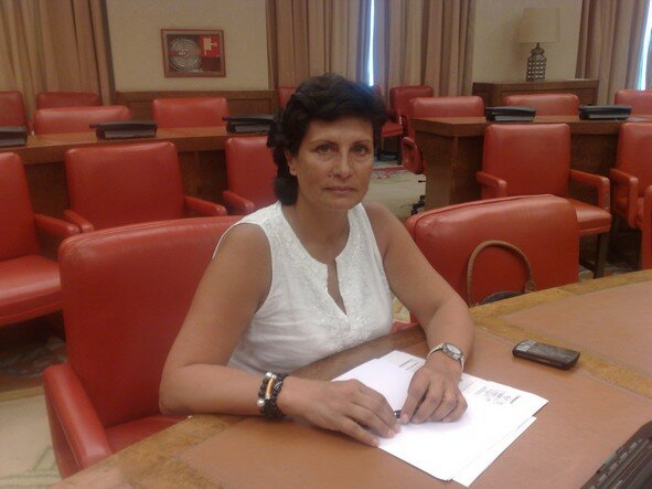 FOTO CARMEN NAVARRO EN EL CONGRESO 2