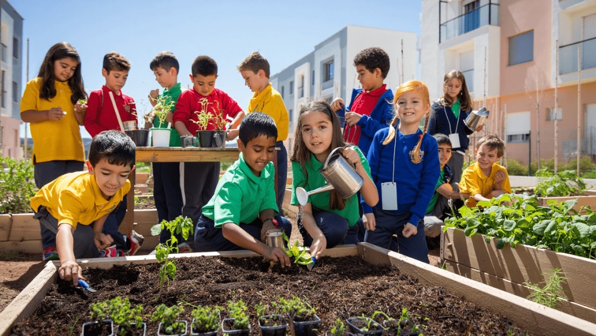 Huertos de las 317 VPO en Ceuta