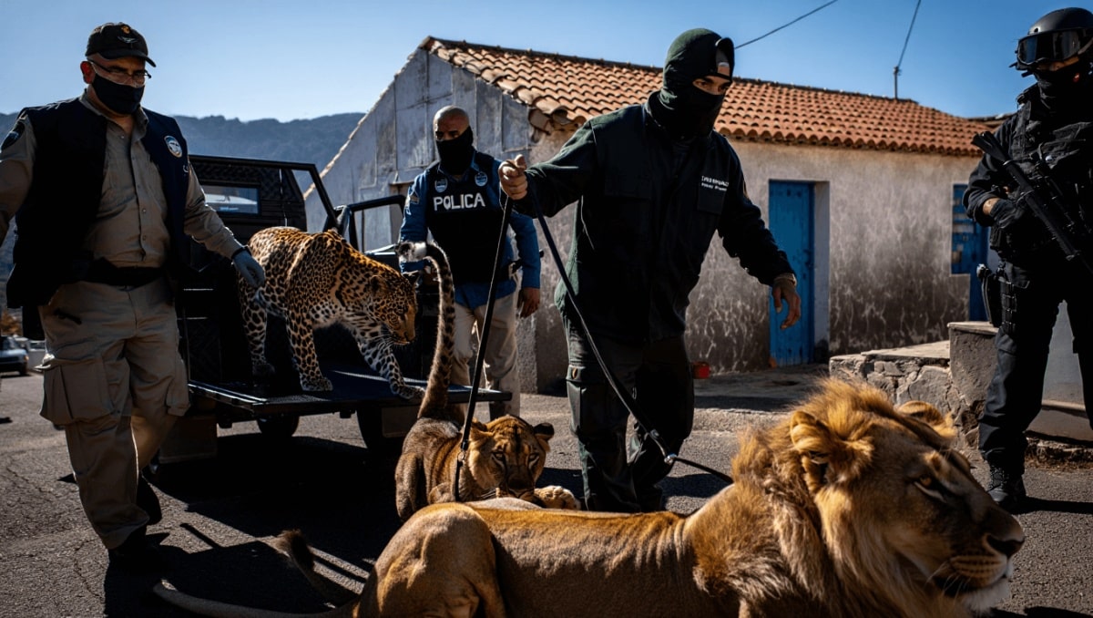 La red del narcotraficante José el del Buque tenía felinos salvajes de manera ilegal en Gran Canaria