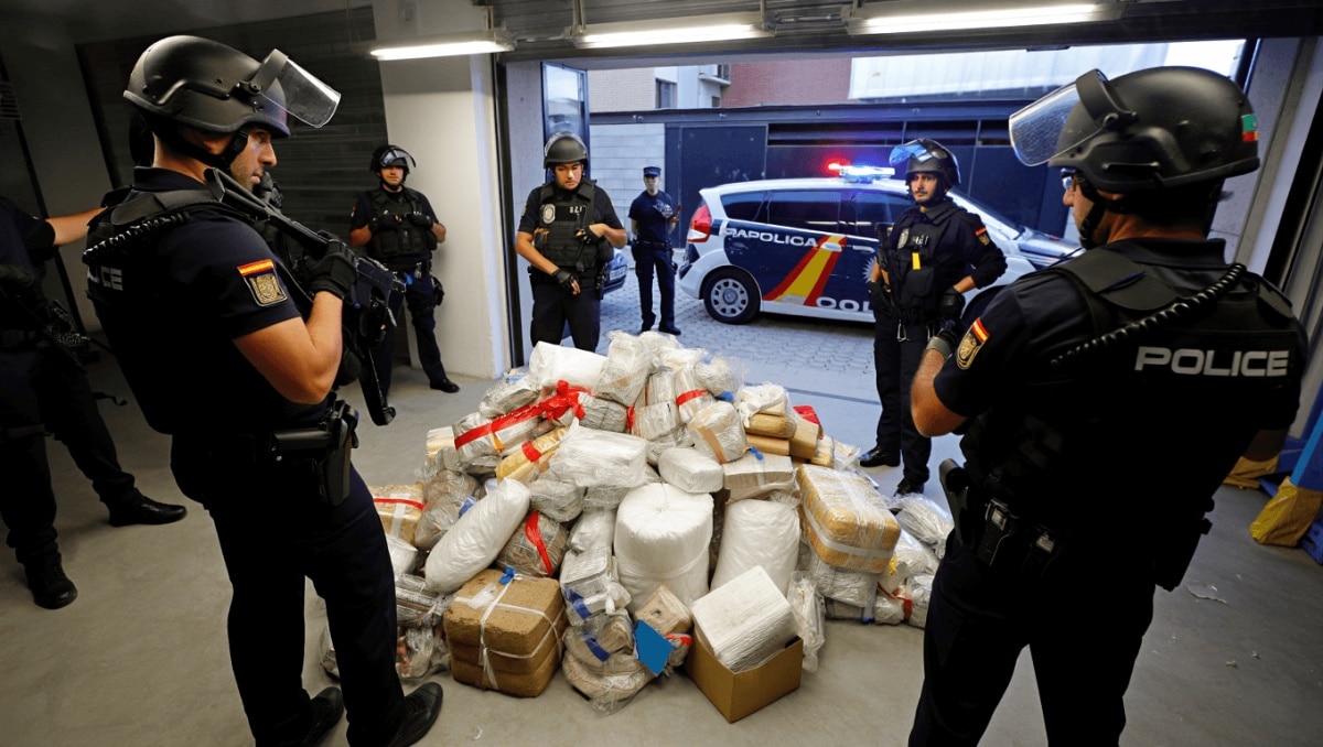 Nuevo éxito de la Policía Nacional en la lucha contra el narcotráfico en Canarias