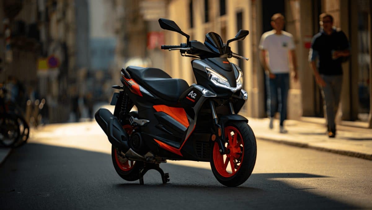 Aprilia pone en el mercado el scooter más bonito para el carné A2