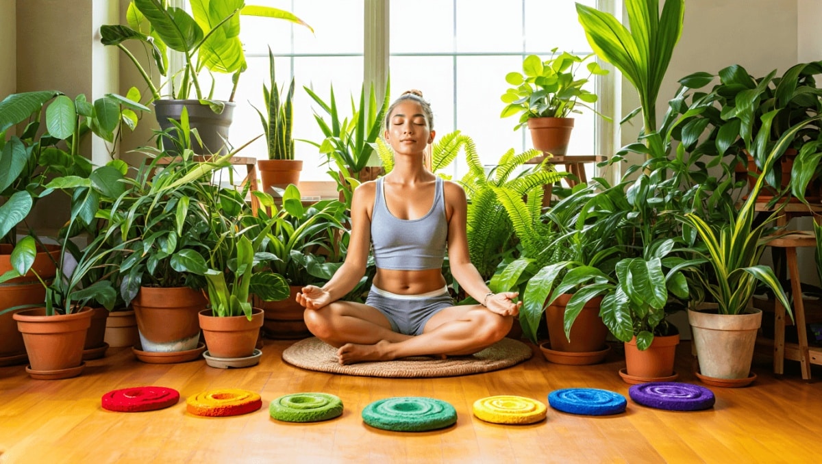 Plantas y Chakras: el mapa energético de tu jardín y los colores para tu equilibrio interior