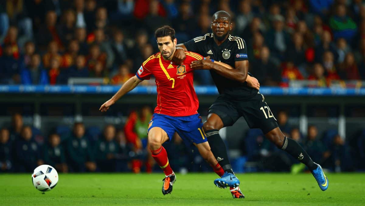 Aitana Bonmatí, durante el Alemania - España. (EFE)