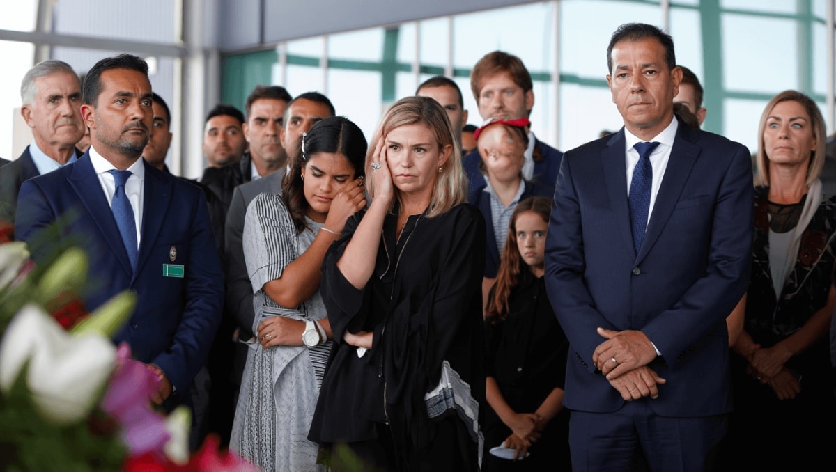 Homenaje al trabajador fallecido en el Aeropuerto de Gran Canaria