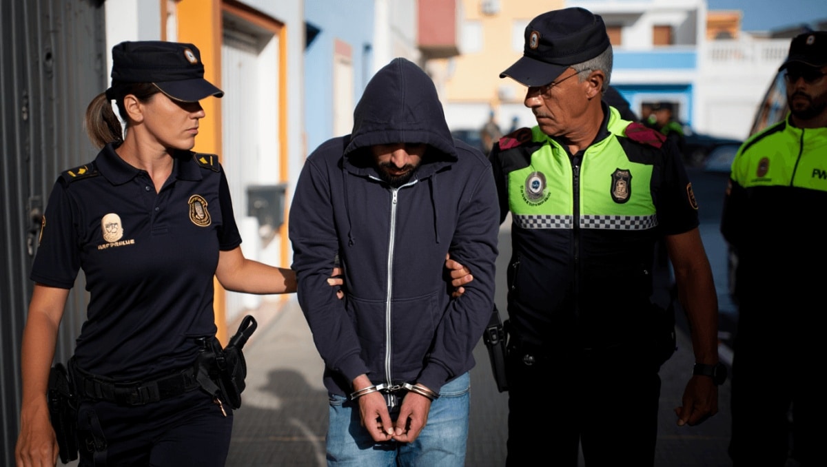 Detenido en Arrecife un conocido delincuente por robar en una vivienda habitada días después de salir de prisión