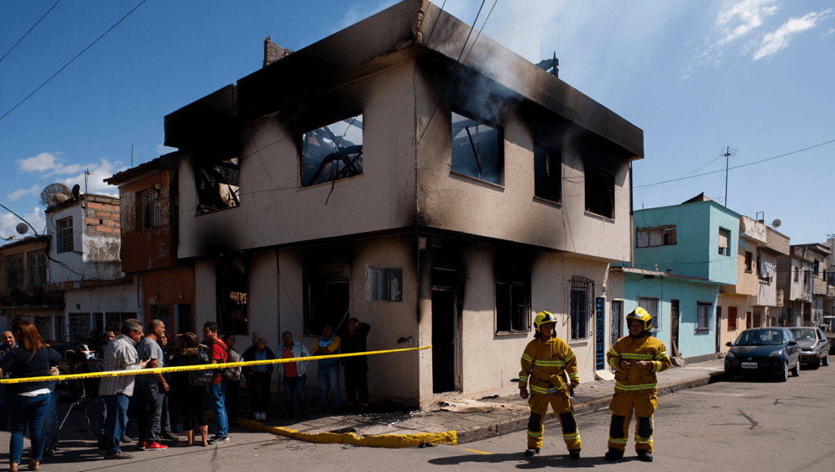 Dos fallecidos al incendiarse una vivienda en La Matanza
