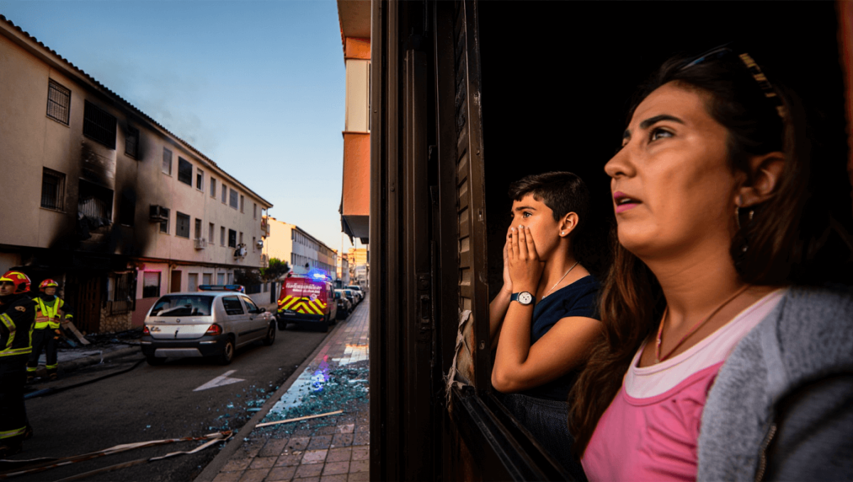 Muere una mujer en el incendio de una vivienda en Fuengirola