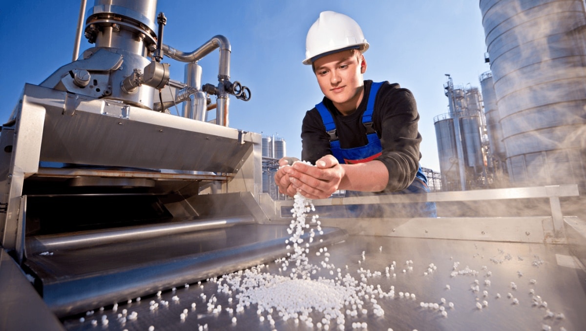 planta de producción de urea