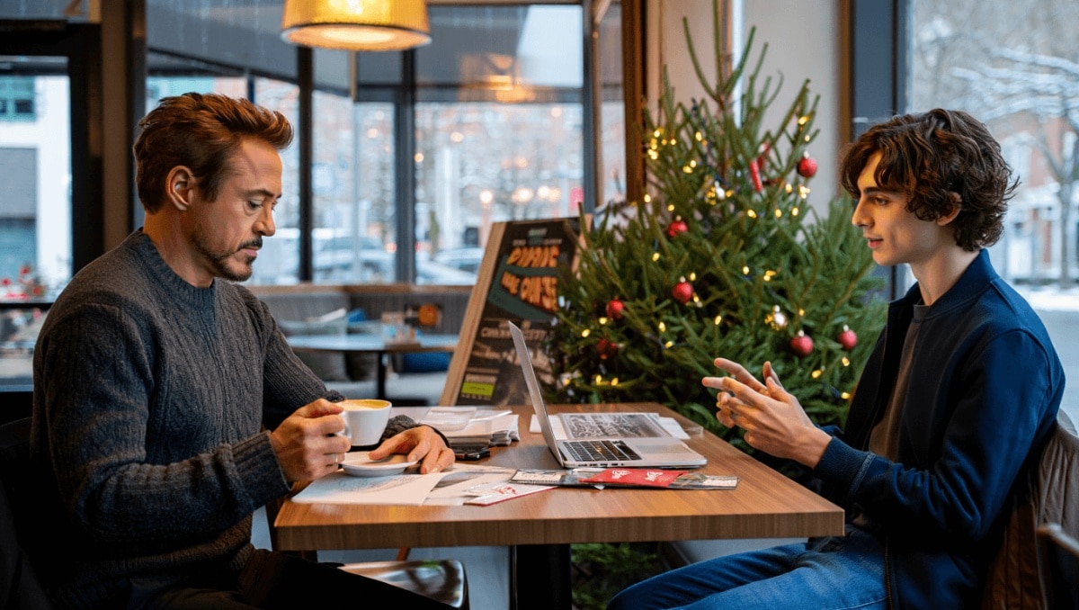 Robert Downey Jr. y Timothée Chalamet sueñan con su propio 'Barbenheimer' para estas navidades: "Estamos pensando en Dunesday"
