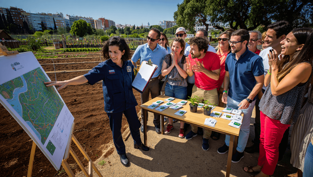 Huertos urbanos en Tres Cantos