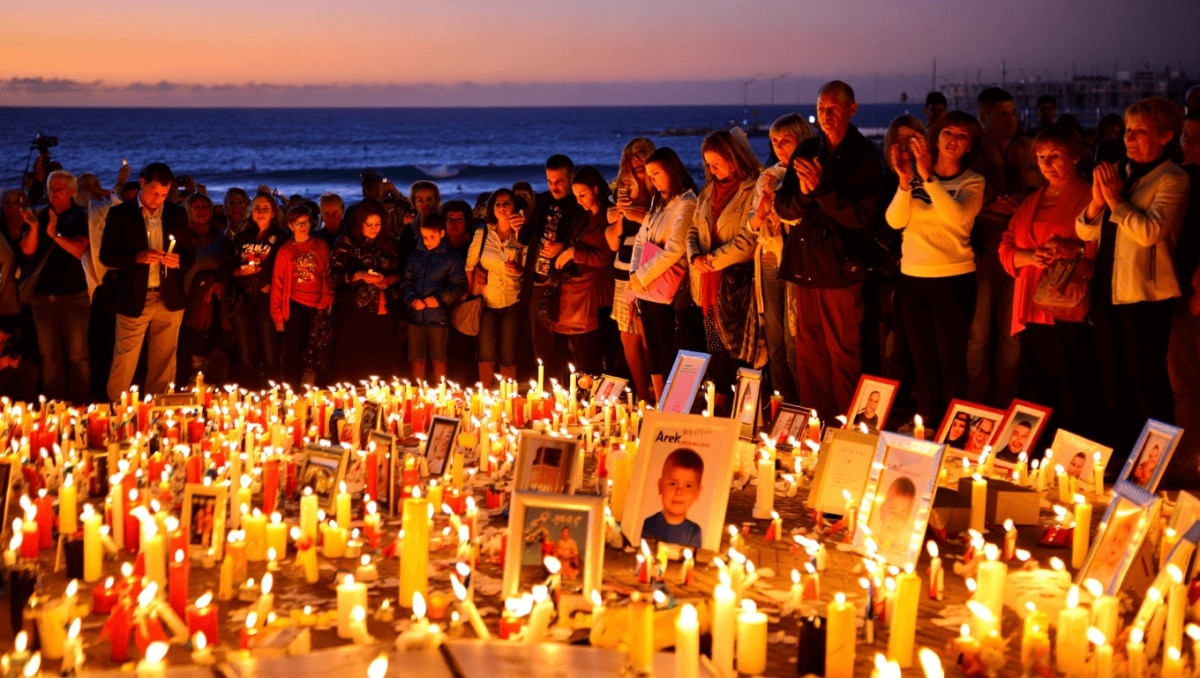 Homenajean a Arek, el menor polaco desaparecido en el mar en Tenerife