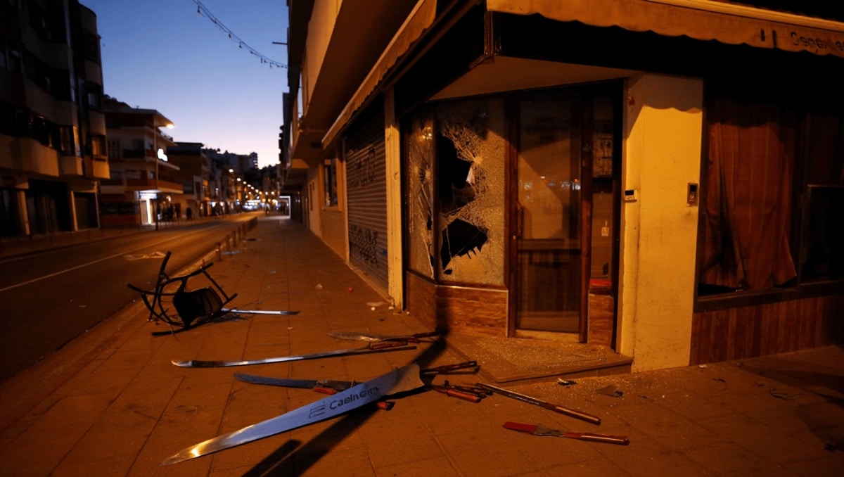 Golpes rápidos, violentos con machetes y catanas: así actuaba la banda que asaltaba pequeños casinos en Tenerife