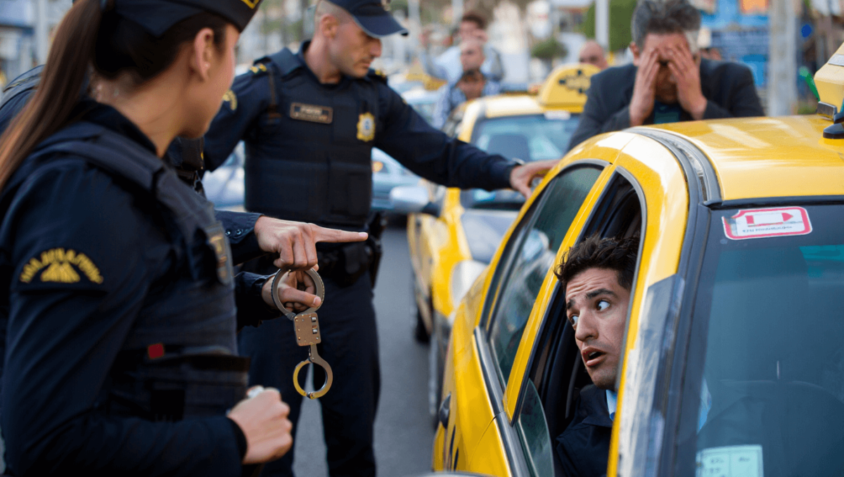 Detenidos tras atracar a un taxista con un cuchillo en Las Palmas de Gran Canaria