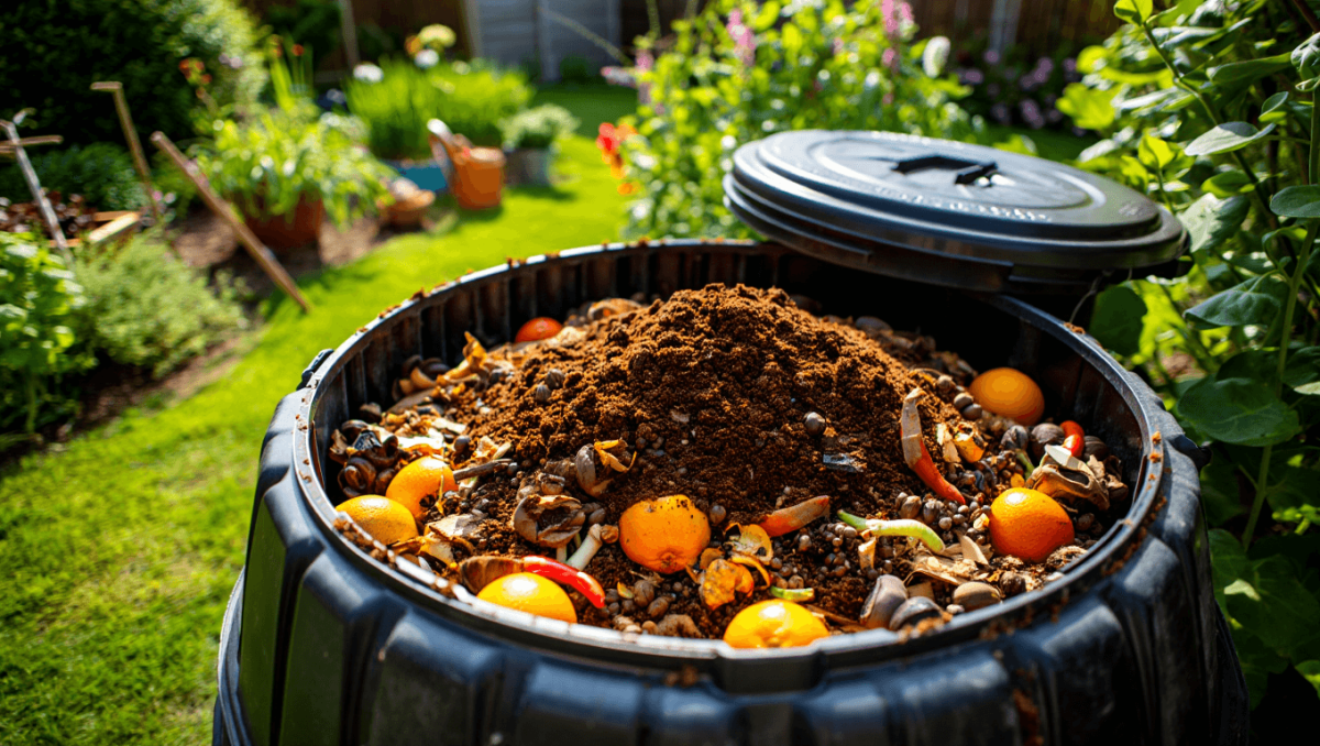 compost oro negro para tu jardin