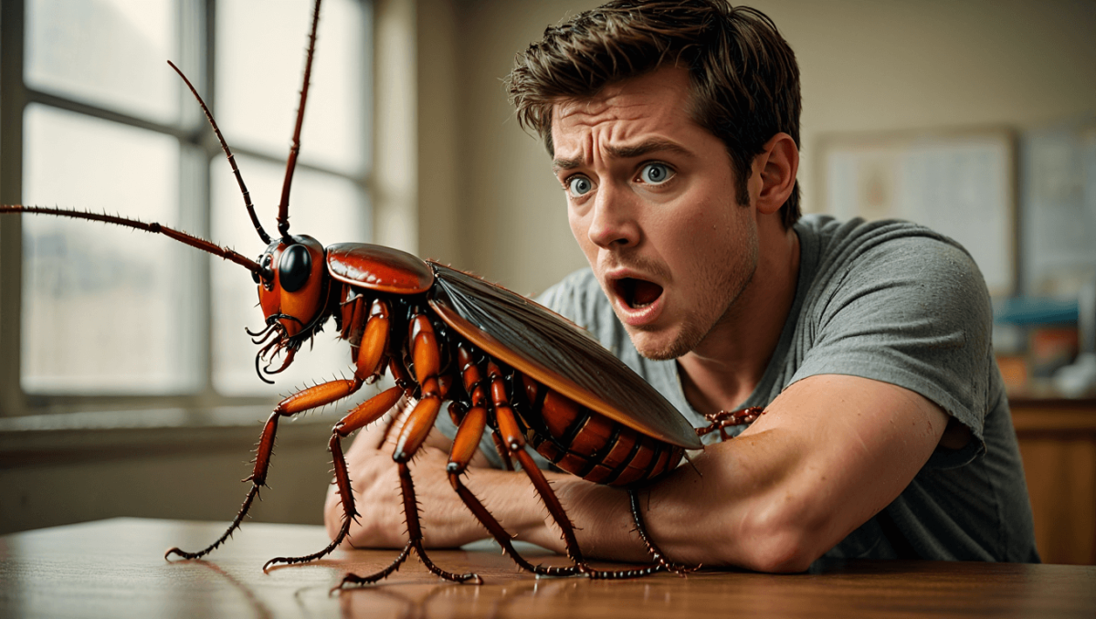 Cuando los efectos prácticos se convierten en postres. Cómo se hizo la asquerosa (y deliciosa) cucaracha que come Dylan O'Brien en 'Send Help'