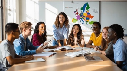 La unión en la enseñanza europea