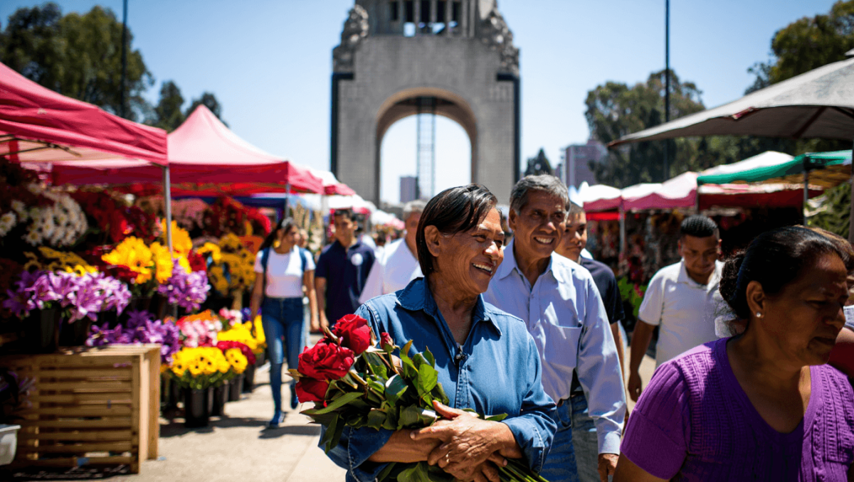 Festival de flores en Ciudad de México