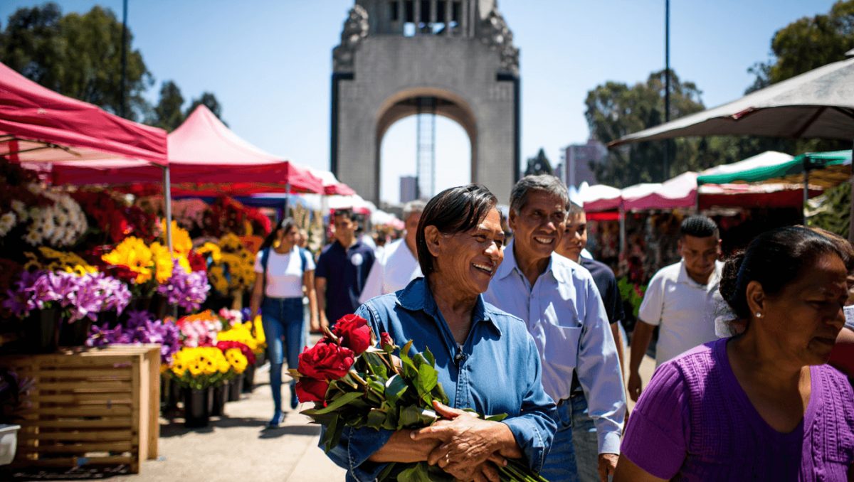Festival de flores en Ciudad de México