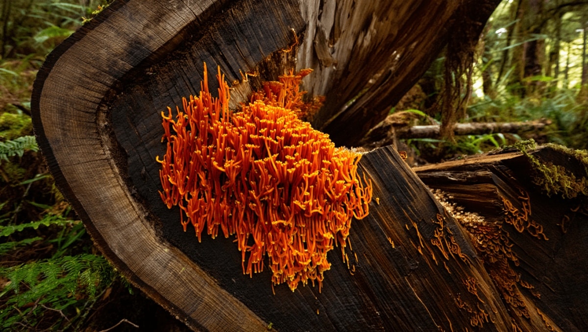 Biodiversidad subterránea de hongos en alerces milenarios de Chile