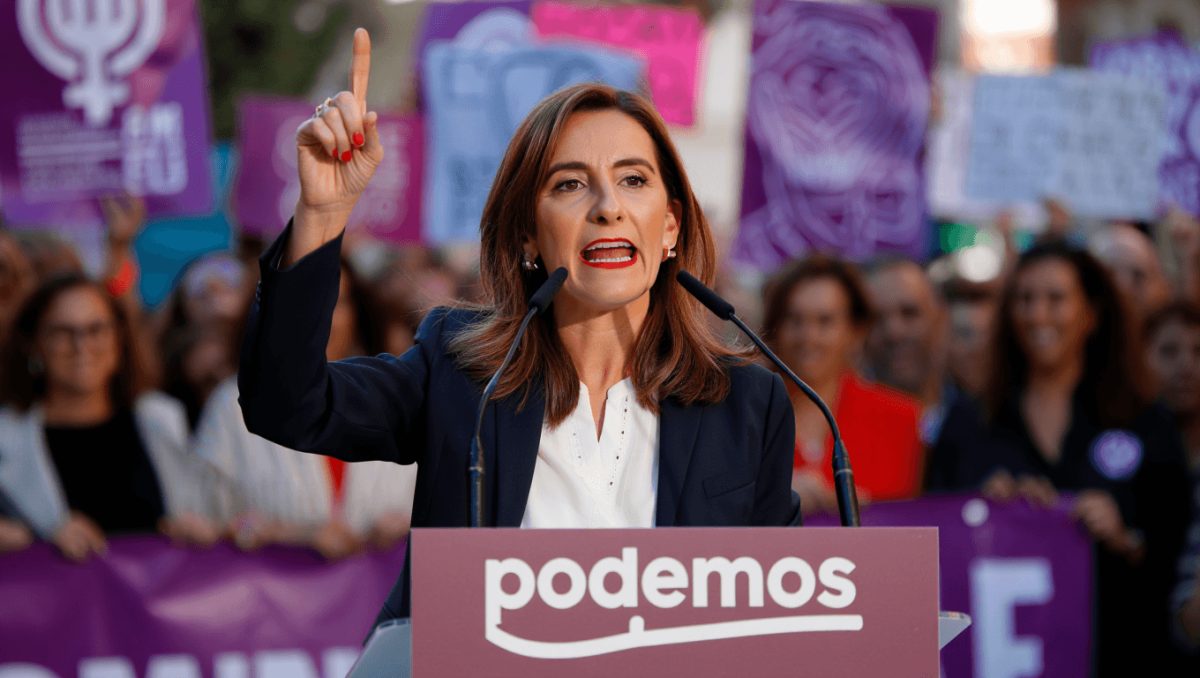 Podemos reivindica en el 8-M el ‘No a la guerra’ para hacer frente a Donald Trump
