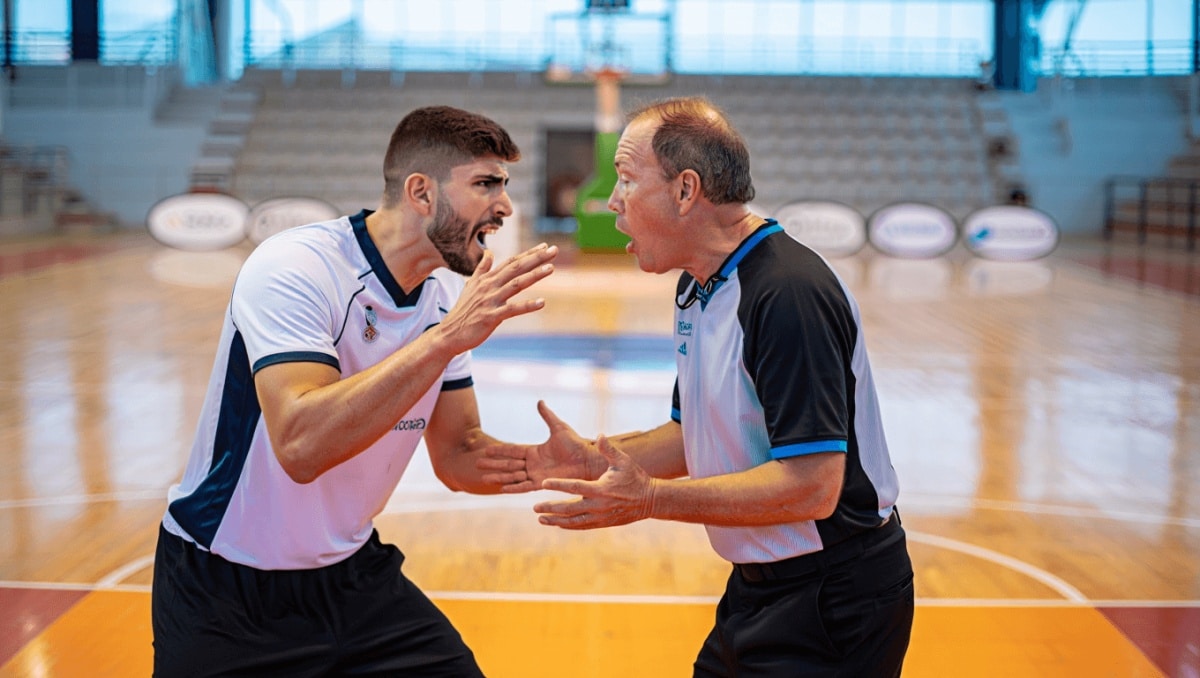 Tres años de suspensión y 1.440 euros de multa para el jugador que agredió a un árbitro de baloncesto en Fuerteventura