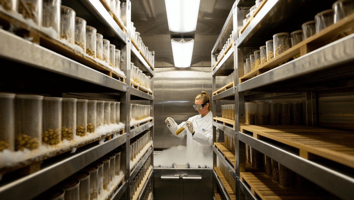 Banco de semillas de Svalbard