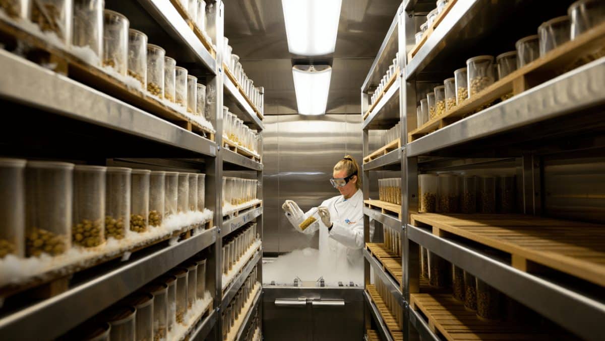 Banco de semillas de Svalbard