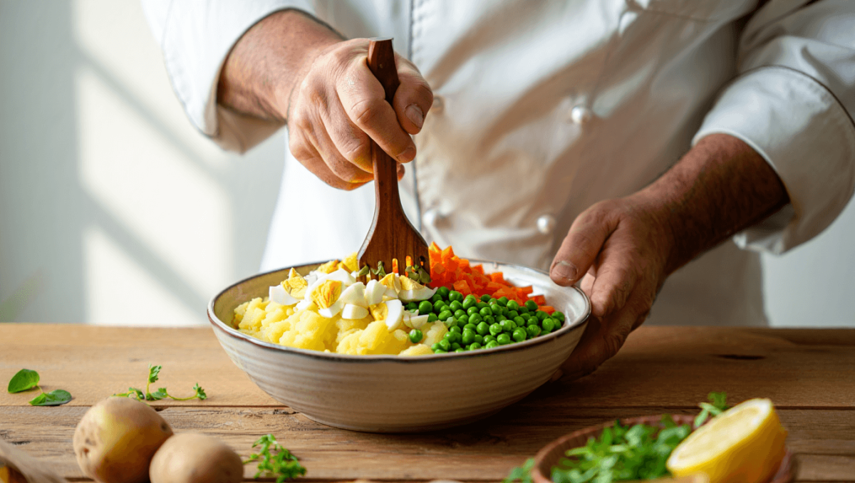 Dani García (50), chef: “La clave de la ensaladilla es que la patata se machaca ligeramente templada, nada de ver la nevera”