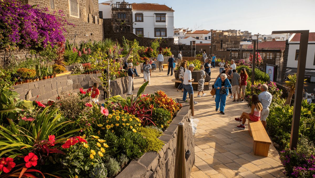 Reapertura del Huerto de las Flores en Agaete