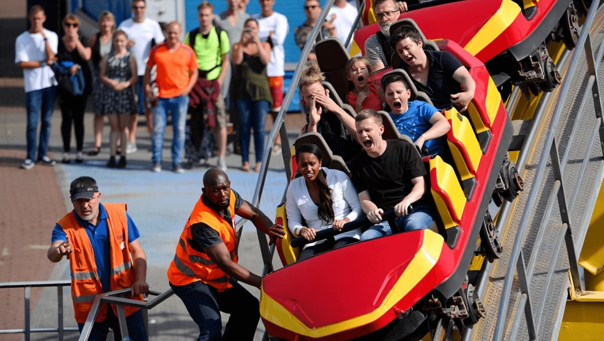 "Rollback". El fallo que da terror en los parques de atracciones pero que está totalmente previsto