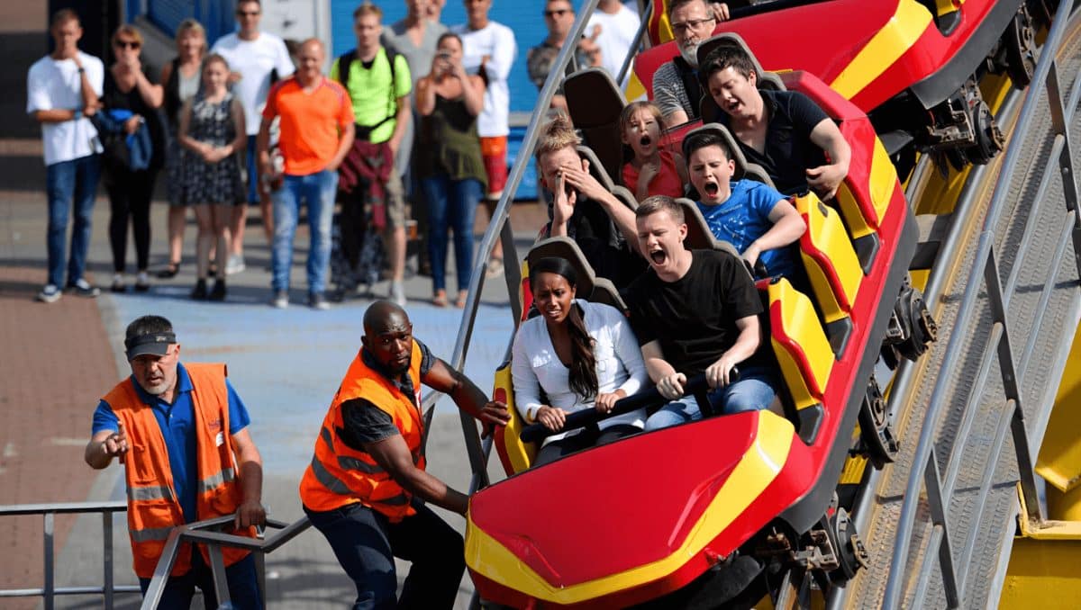 "Rollback". El fallo que da terror en los parques de atracciones pero que está totalmente previsto