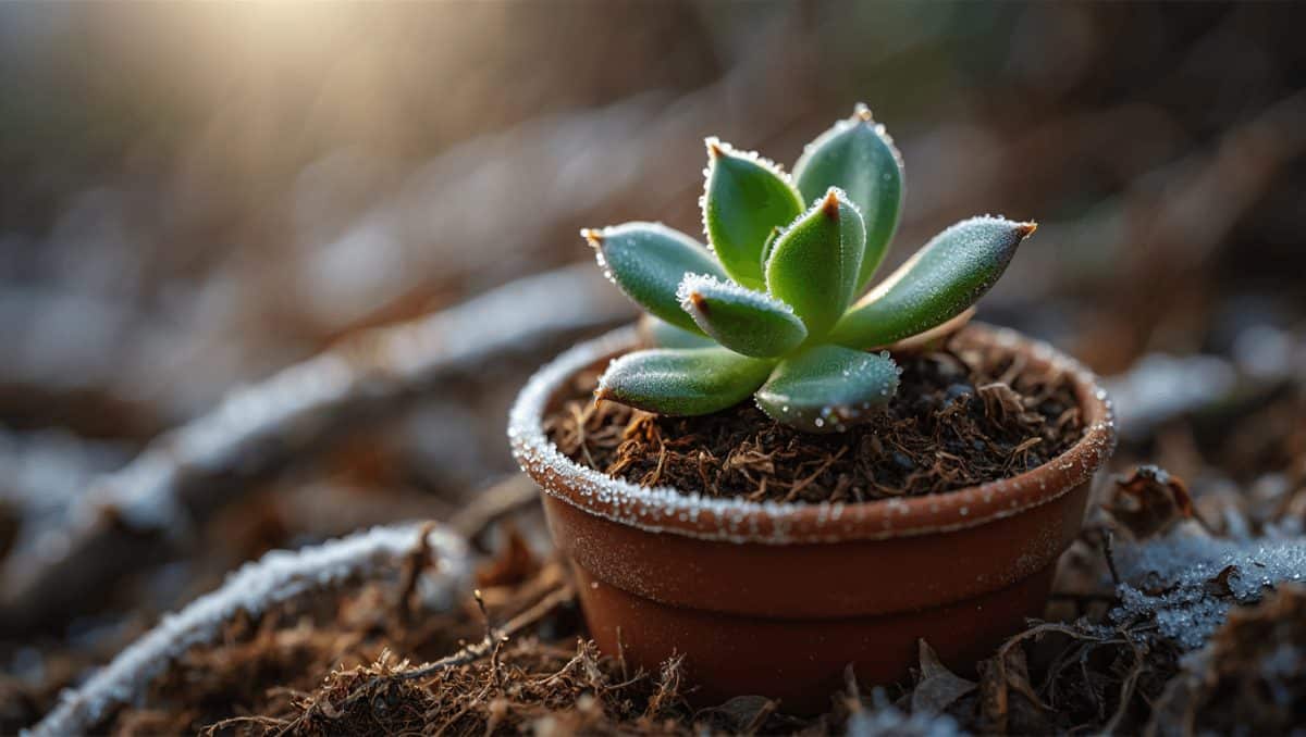 regar las plantas en invierno