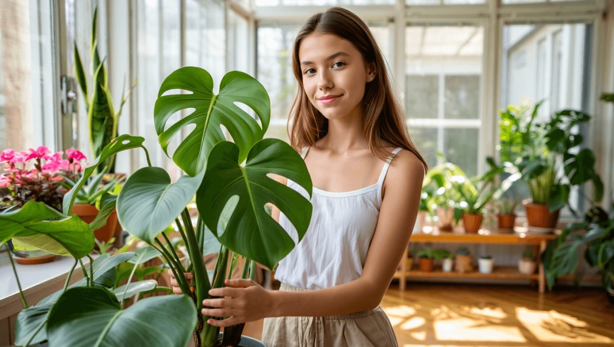 Colección de plantas de interior en un ambiente doméstico iluminado