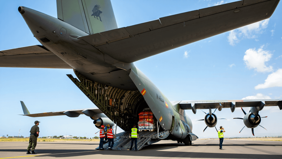 Un avión con efectivos de la UME, rumbo a Venezuela para apoyar las labores de rescate