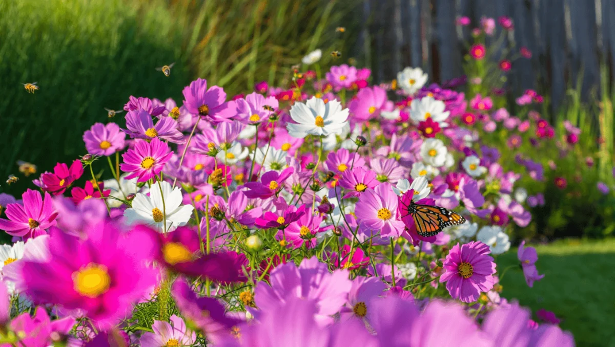 Flores de cosmos