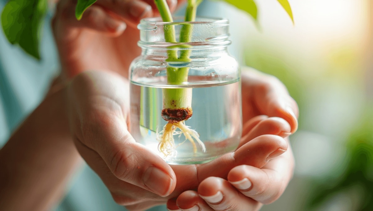 Reproducción de plantas por esquejes