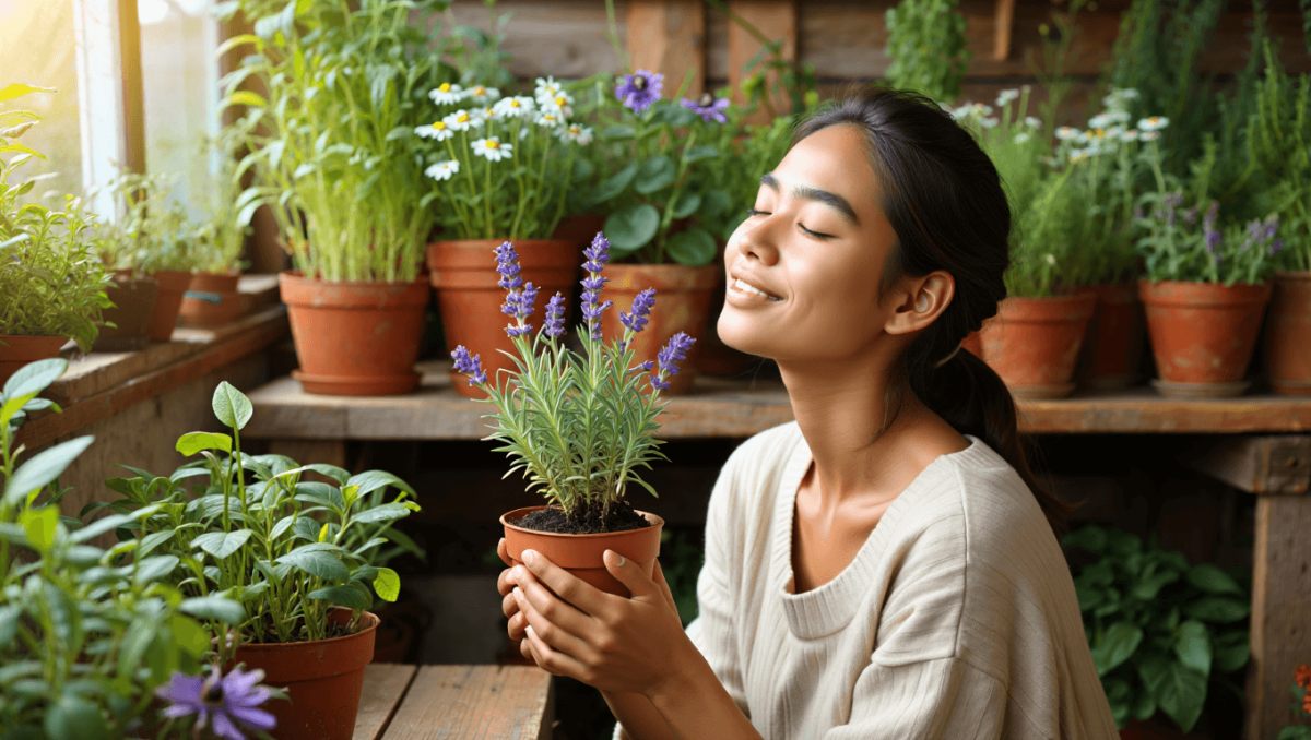 Hierbas medicinales para el estres en tu jardin