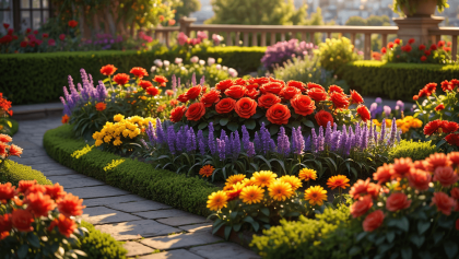 Plantas con flores