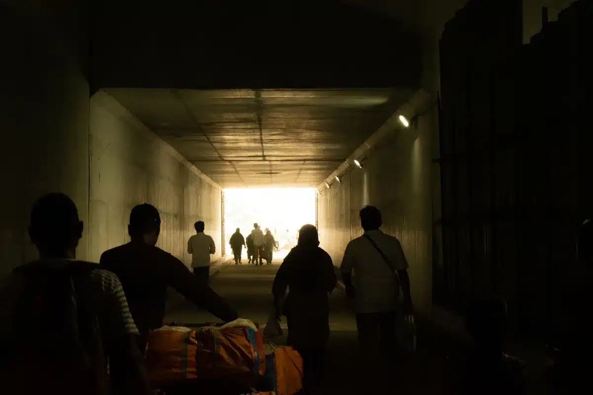 Llegada masiva de migrantes en frontera de Ceuta