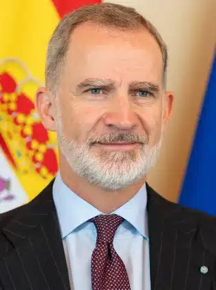 El rey recibe al Consejo de Administración de Sacyr en su 40.º aniversario