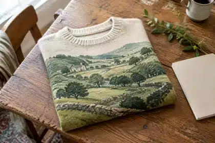 Carlos III debuta como diseñador en Burberry con un jersey inspirado en Birkhall