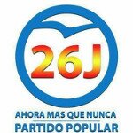 26J - AHORA MAS QUE NUNCA - PARTDO POPULAR