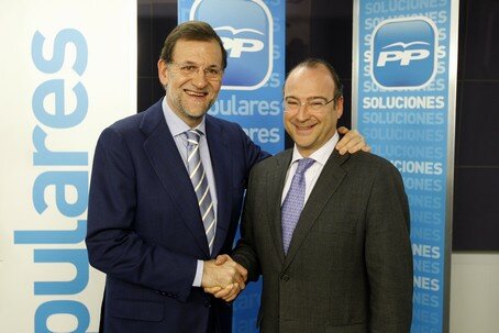 Alcalde y Rajoy ene 2011