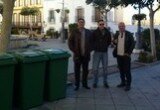 Técnicos del Consorcio junto al alcalde Francisco Alonso