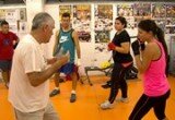 003 Jose Duraìn y alumnos Escuela Boxeo Indalica