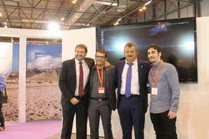 Fitur 2015 - Delegaciu00F3n de Pulpu00ED en Fitur (autoridades y promotores del proyecto)