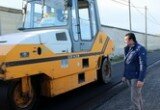 El Alcalde visitando las obras