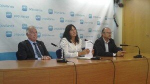 19-10-2015 Amat, Loles López y Luis Rogelio