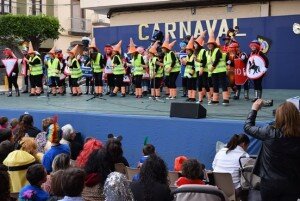 Gran participació de grupos en el Carnaval de Gádor
