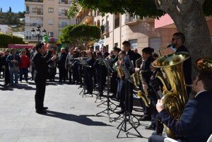 La Asociación Musical de Gádor interpreta el himno de Andalucía